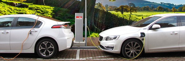 vendas-de-carros-elétricos-carro-branco